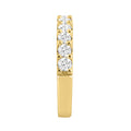 LADIES BAND 1.00CT ROUND DIAMOND 14K YELLOW GOLD