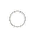 LADIES RING 0.20CT ROUND DIAMOND 14K WHITE GOLD