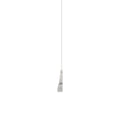LADIES NECKLACE 0.25CT ROUND DIAMOND 14K WHITE GOLD