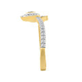 LADIES RING 0.33CT ROUND DIAMOND 14K YELLOW GOLD