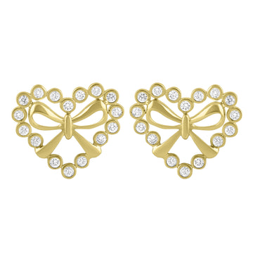 LADIES PENDANT WITH CHAIN 0.13CT ROUND DIAMOND 10K YELLOW GOLD