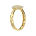 LADIES RING 0.20CT ROUND DIAMOND 10K YELLOW GOLD