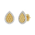 LADIES RING 0.20CT ROUND DIAMOND 10K YELLOW GOLD