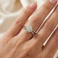 LADIES RING 0.25CT ROUND DIAMOND 10K YELLOW GOLD