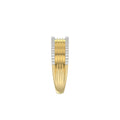 LADIES RING 0.20CT ROUND DIAMOND 10K YELLOW GOLD