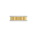 LADIES RING 0.20CT ROUND DIAMOND 10K YELLOW GOLD