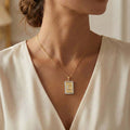 Elegant Ladies 0.20Ct Round Diamond “C Alphabet Fashion Pendant With Chain – 10K Yellow Gold