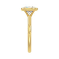 LADIES SOLITAIRE RING 2CT ROUND DIAMOND 14K YELLOW GOLD (CENTER STONE ROUND DIAMOND 2CT )