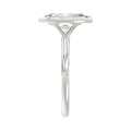 LADIES SOLITAIRE RING 2CT MARQUISE DIAMOND 14K WHITE GOLD (CENTER STONE MARQUISE DIAMOND 2CT )