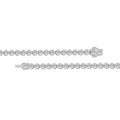 LADIES BRACELET 5.00CT ROUND DIAMOND 14K WHITE GOLD 
