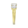 14K YELLOW GOLD 2.00CT OVAL DIAMOND LADIES BAND
