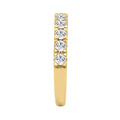 14K YELLOW GOLD 3/4CT ROUND DIAMOND LADIES BAND