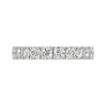 14K WHITE GOLD 1.00CT ROUND DIAMOND LADIES BAND