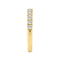 14K YELLOW GOLD 1/2CT ROUND DIAMOND LADIES BAND