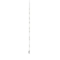 14K WHITE GOLD 2 1/4CT ROUND/OVAL DIAMOND LADIES NECKLACE