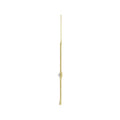 14K YELLOW GOLD 4.00CT ROUND/PEARL/PEAR DIAMOND LADIES NECKLACE