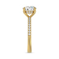 14K YELLOW GOLD 1 3/4CT ROUND DIAMOND LADIES RING (CENTER STONE ROUND DIAMOND 1 1/2CT)