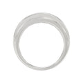 14K WHITE GOLD 3.00CT ROUND DIAMOND MEN'S BAND