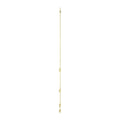 10K YELLOW GOLD 1.00CT ROUND DIAMOND LADIES NECKLACE