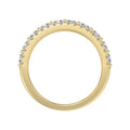 3.00 CT Fashion Band for Ladies Round & Radiant Cut Diamonds 14K Yellow Gold Luxury Band (Color F-G -Clarity VS1/VS2)