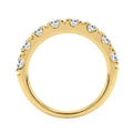 14K YELLOW GOLD 2.00CT ROUND DIAMOND LADIES BAND