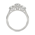 14K WHITE GOLD 2 1/4CT ROUND DIAMOND LADIES RING