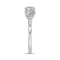 14K WHITE GOLD 2 1/4CT ROUND DIAMOND LADIES RING