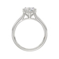 14K WHITE GOLD 1 1/2CT MARQUISE DIAMOND SOLITAIRE RING 