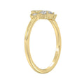 Classic 10K Yellow Gold  Round Lab Grown Diamond ladies Ring 1/2CT (Color F-G -Clarity VS1/VS2)