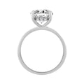 14K WHITE GOLD 3.00CT ROUND DIAMOND LADIES RING 