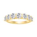 14K YELLOW GOLD 2.00CT ROUND DIAMOND LADIES BAND