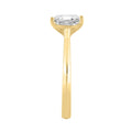 14K YELLOW GOLD 1 1/2CT RADIANT DIAMOND LADIES SOLITAIRE RING