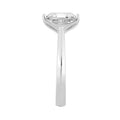 14K WHITE GOLD 3.00CT RADIANT DIAMOND LADIES SOLITAIRE RING