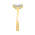14K YELLOW GOLD 3.00CT RADIANT DIAMOND LADIES SOLITAIRE RING