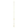 10K Yellow Gold Pearl & Ladies Necklace 1/5CT  Marquise Diamonds (Color F-G -Clarity VS1/VS2)